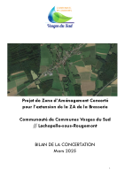 Brasserie – bilan de la concertation