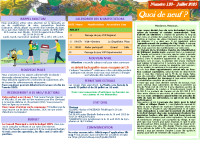 Bulletin 123 Juillet 2025
